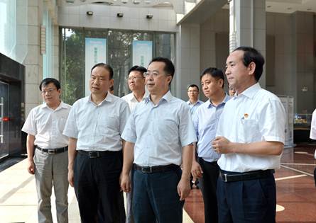 陕西省副省长陆治原：beats365·(中国区)唯一官方网站发展走在行业前列具备旗帜与标杆意义